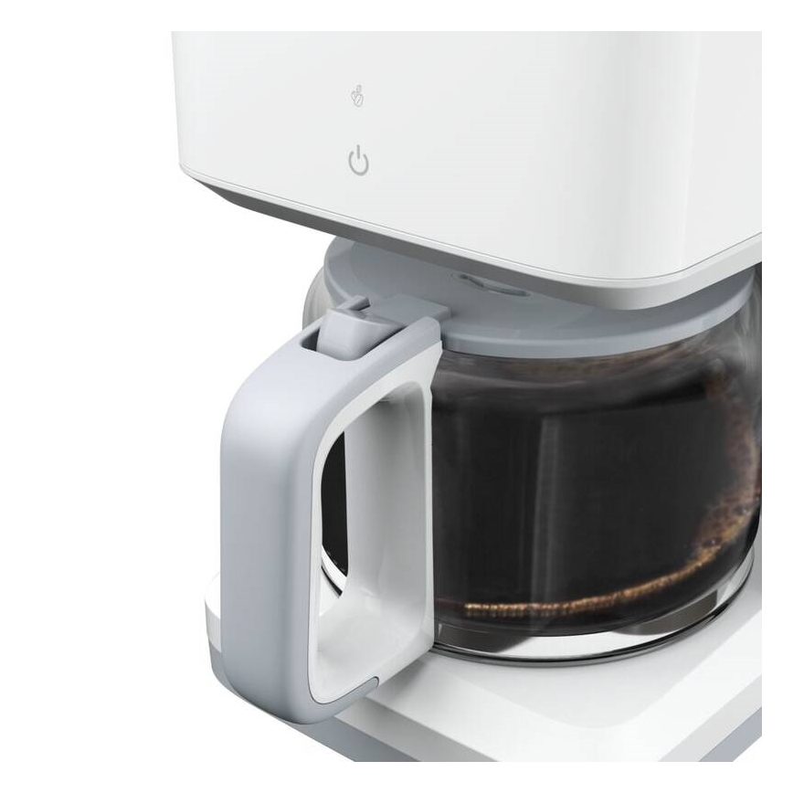 Tefal - Ekspres przelewowy z wyświetlaczem LCD SENSE 1000W/230V biały