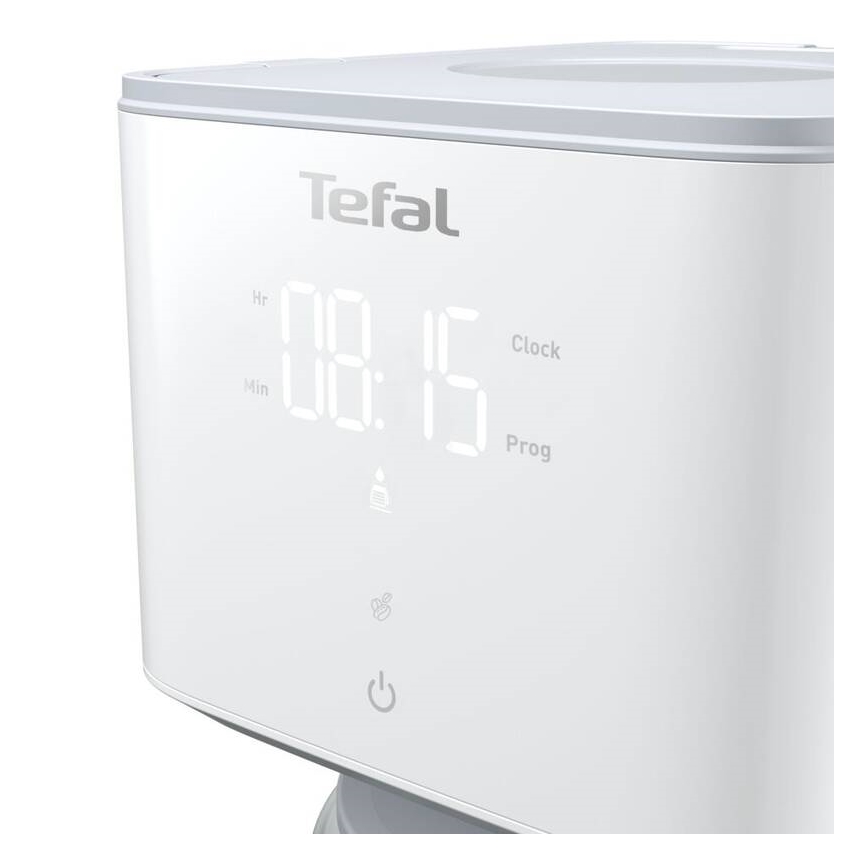 Tefal - Ekspres przelewowy z wyświetlaczem LCD SENSE 1000W/230V biały
