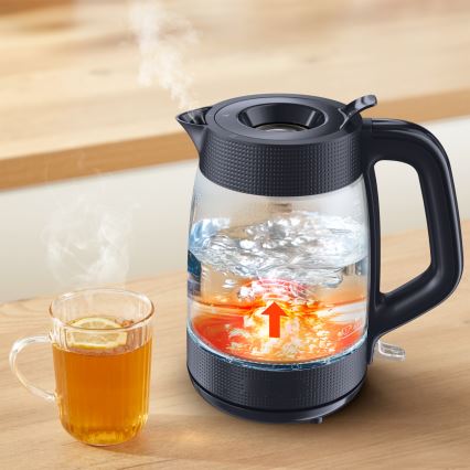 Tefal - Elektryczny czajnik MORNING GLASS 1,7 l 2000W/230V