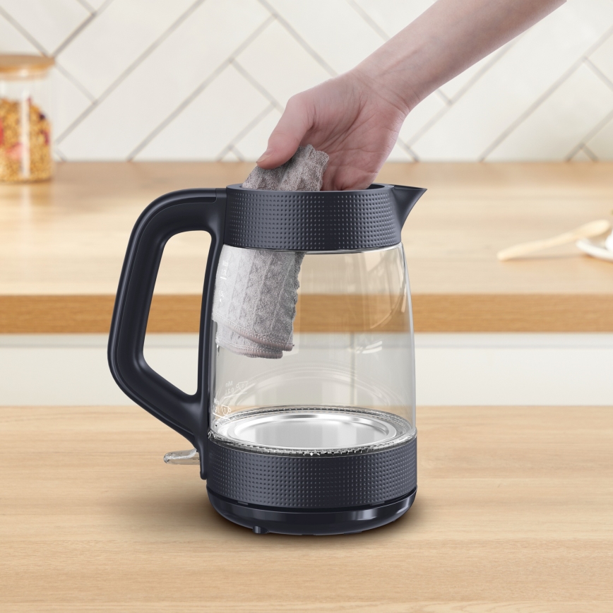 Tefal - Elektryczny czajnik MORNING GLASS 1,7 l 2000W/230V