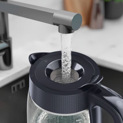 Tefal - Elektryczny czajnik MORNING GLASS 1,7 l 2000W/230V
