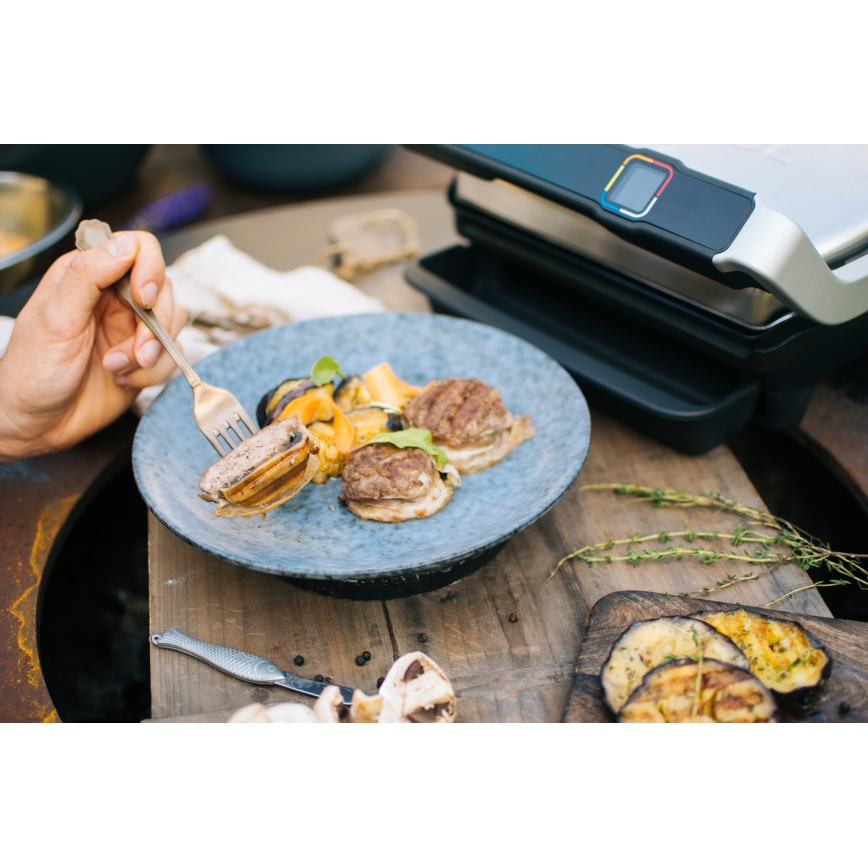 Tefal - Elektryczny grill OPTIGRILL ELITE 2000W/230V