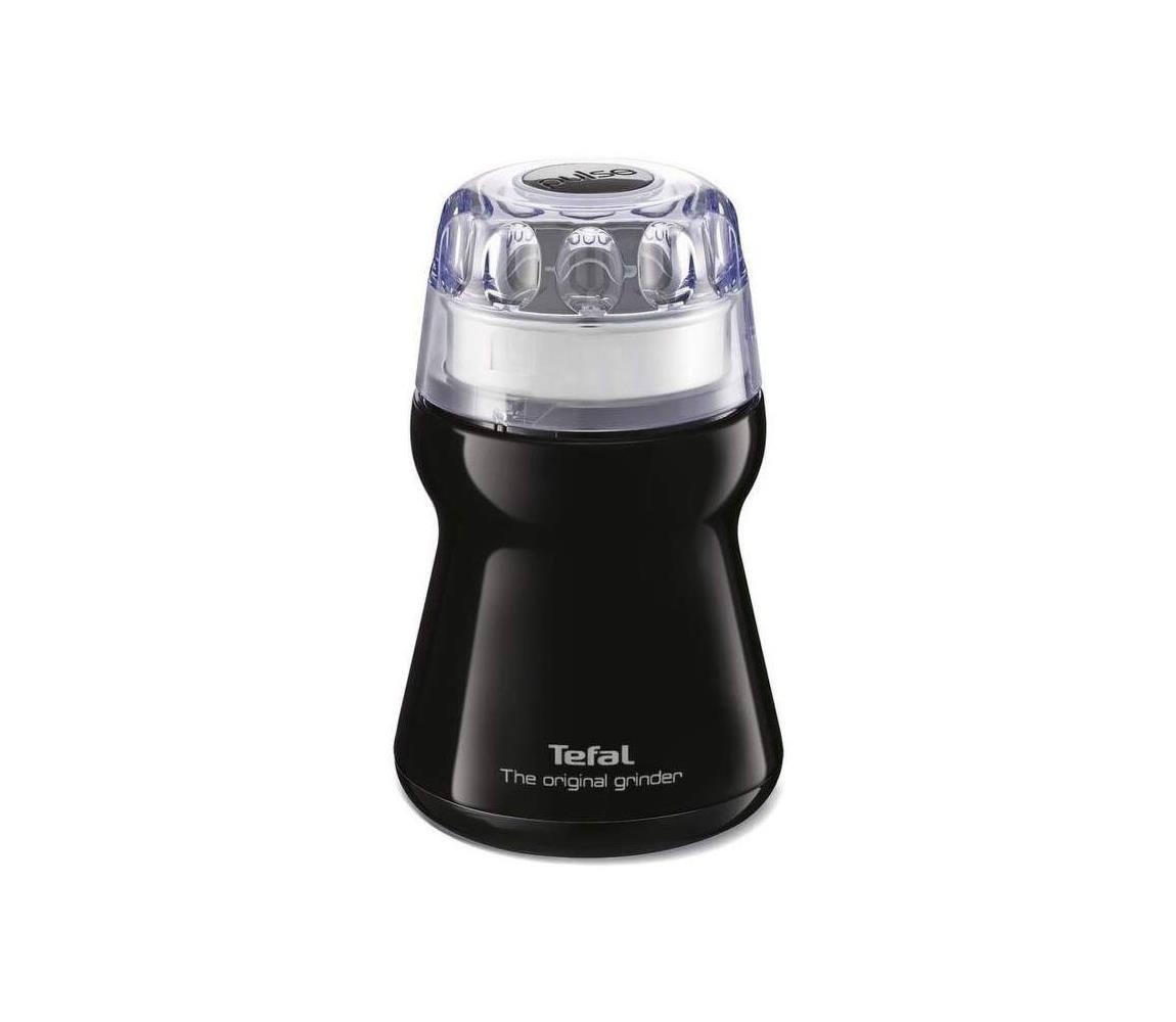 Tefal - Elektryczny młynek do kawy ziarnistej 50g 180W/230V czarny