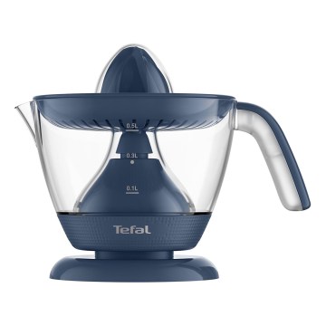 Tefal - Elektryczny wyciskacz do cytrusów MORNING CITRUS PRESS 0,8 l 25W/230V niebieski