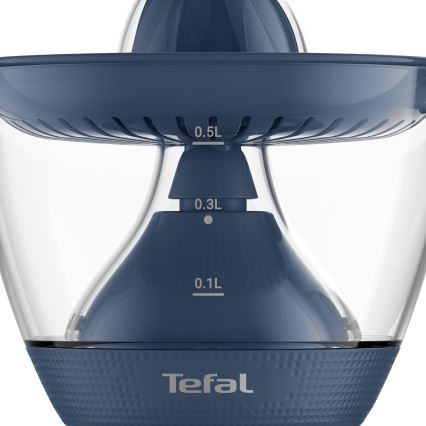 Tefal - Elektryczny wyciskacz do cytrusów MORNING CITRUS PRESS 0,8 l 25W/230V niebieski