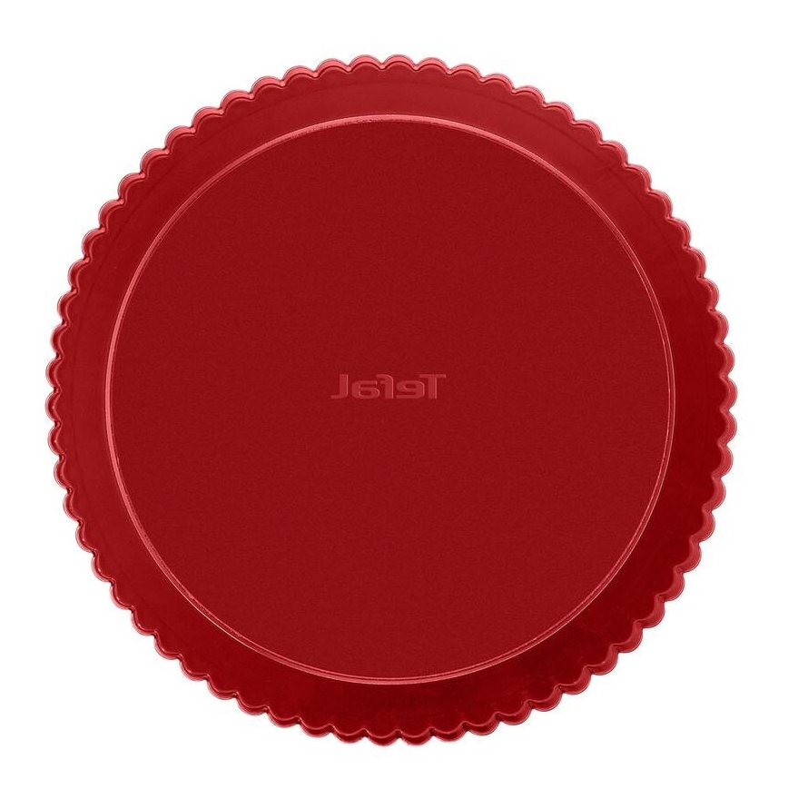 Tefal - Forma do ciasta z wyjmowanym spodem DELIBAKE 28 cm czerwona