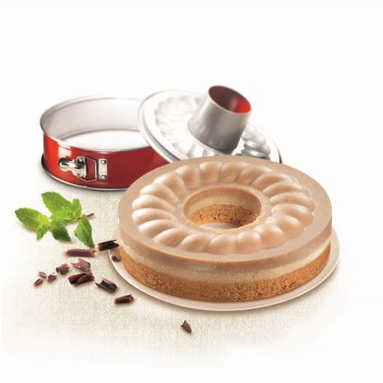 Tefal - Forma składana Savarin DELIBAKE 27 cm czerwona