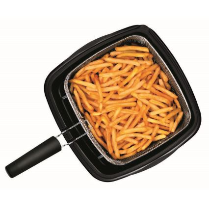 Tefal - Frytkownica 2 l VERSALION DE LUXE 7w1 1600W/230V czarna
