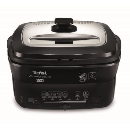 Tefal - Frytkownica 2 l VERSALION DE LUXE 7w1 1600W/230V czarna