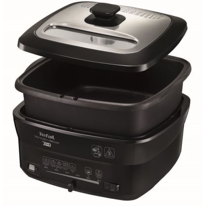 Tefal - Frytkownica 2 l VERSALION DE LUXE 7w1 1600W/230V czarna