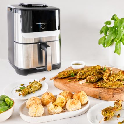 Tefal - Frytkownica beztłuszczowa 5 l EASY FRY SILENCE 10 w 1 1400-1670W/230V