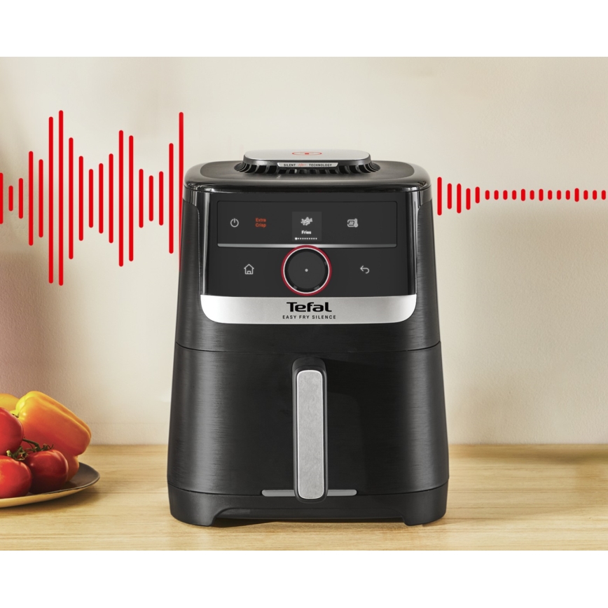 Tefal - Frytkownica beztłuszczowa 5 l EASY FRY SILENCE SMART 1400-1670W/230V