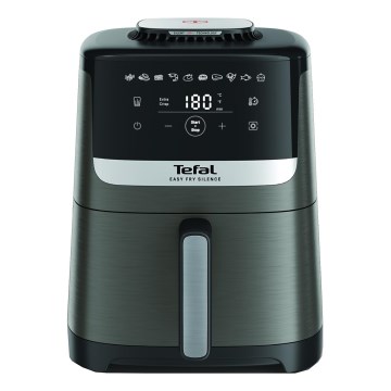 Tefal - Frytkownica beztłuszczowa o pojemności 5 l EASY FRY SILENCE COAL 1400-1670W/230V
