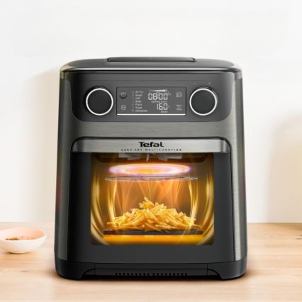 Tefal - Frytkownica na gorące powietrze 15 l EASY FRY 9 w 1, 1800 W/230 V, czarna