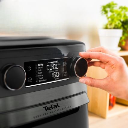 Tefal - Frytkownica na gorące powietrze 15 l EASY FRY 9 w 1, 1800 W/230 V, czarna