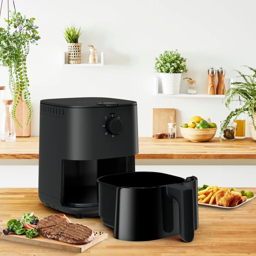 Tefal - Frytkownica na gorące powietrze 3,5 l EASY FRY&GRILL 1030W/230V czarna