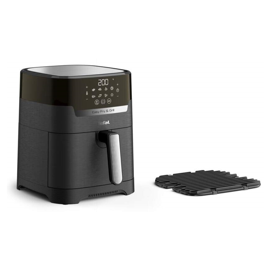 Tefal - Frytkownica na gorące powietrze 4,2 l EASY FRY&GRILL 2w1 1550W/230V czarna