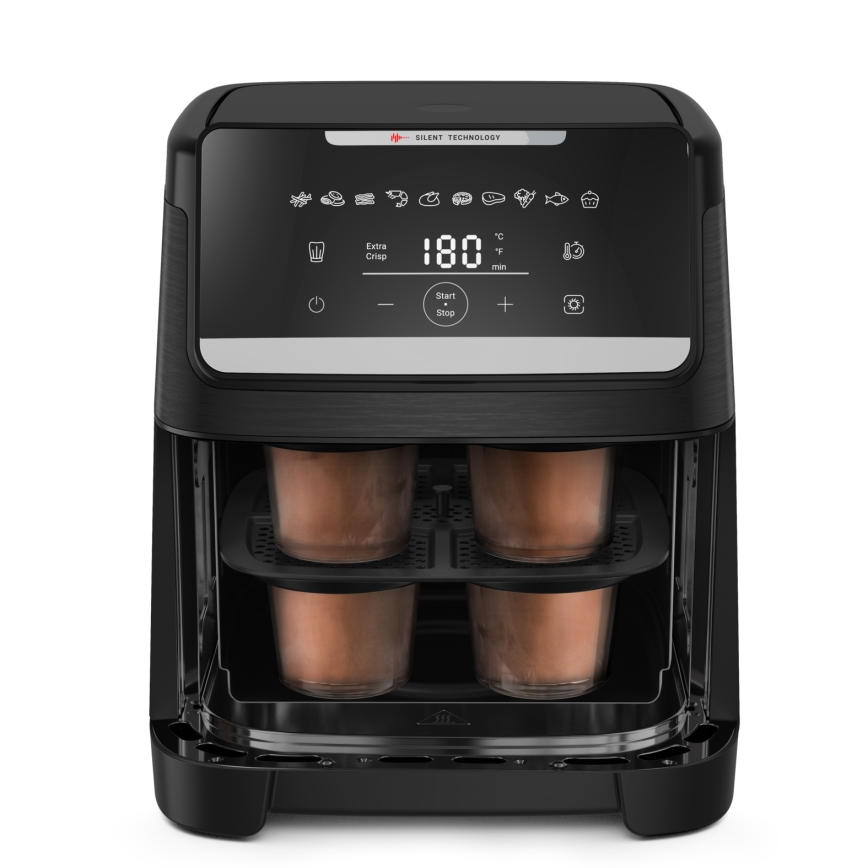 Tefal - Frytkownica na gorące powietrze 7 l EASY FRY SILENCE 1800W/230V