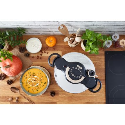 Tefal - Garnek ciśnieniowy 6 l CLIPSINMINUT' NATURAL ECO RESPECT