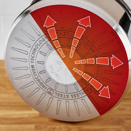 Tefal - Garnek do kuskusu z koszem do gotowania na parze PRIMARY 24 cm