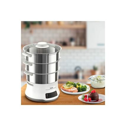 Tefal - Garnek parowy CONVENIENT SERIES DELUXE 9l 900W/230V stal nierdzewna