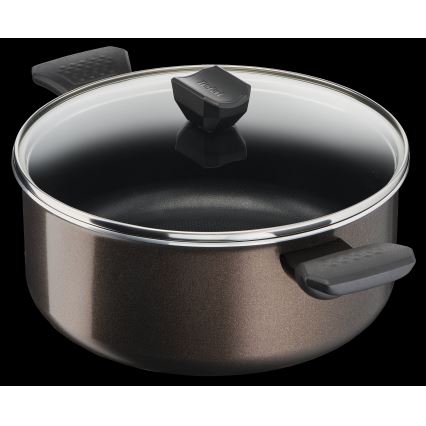 Tefal - Garnek z pokrywką EASY COOK & CLEAN 24 cm