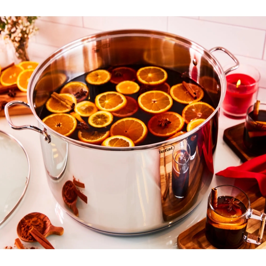 Tefal - Garnek z pokrywką INTUITION 22 cm