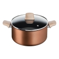 Tefal - Garnek z pokrywką RESPECT śr. 24 cm