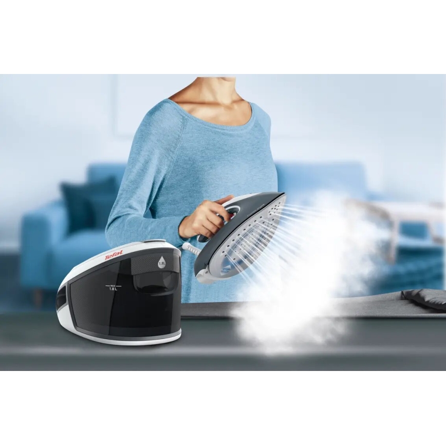 Tefal - Generator pary EXPRESS AIRGLIDE 2600W/230V szary