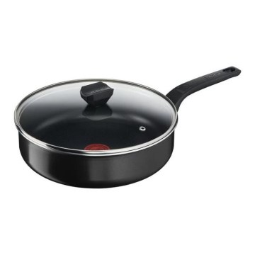 Tefal - Głęboka patelnia z pokrywą SIMPLY CLEAN 24 cm