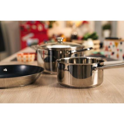 Tefal - Głęboka patelnia z pokrywką COOK EAT 24 cm