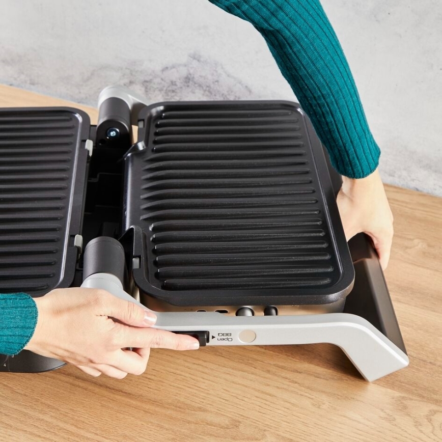 Tefal - Grill elektryczny OPTIGRILL 2w1 2000W/230V