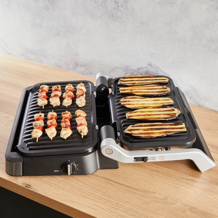 Tefal - Grill elektryczny OPTIGRILL 2w1 2000W/230V