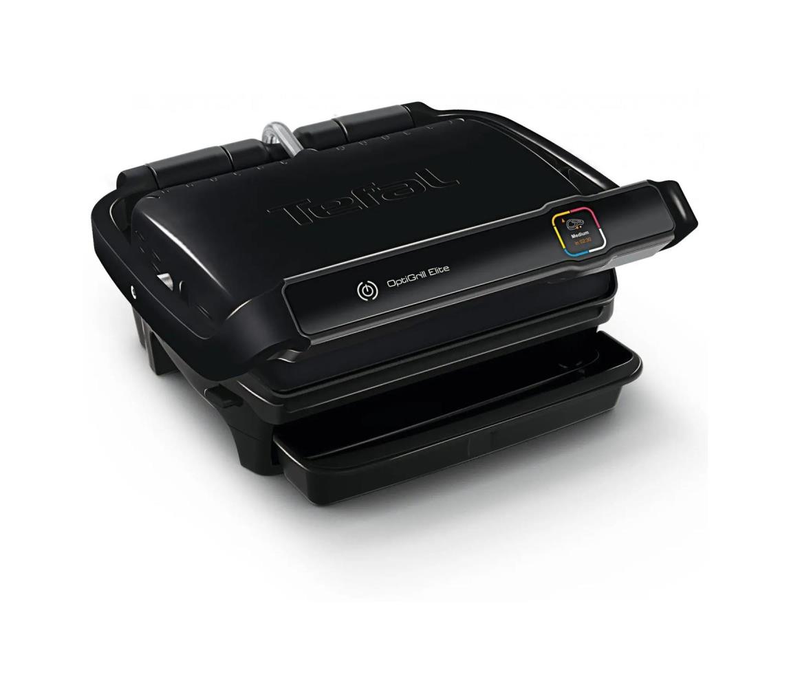 Tefal - Grill elektryczny OPTIGRILL ELITE 2000W/230V czarny