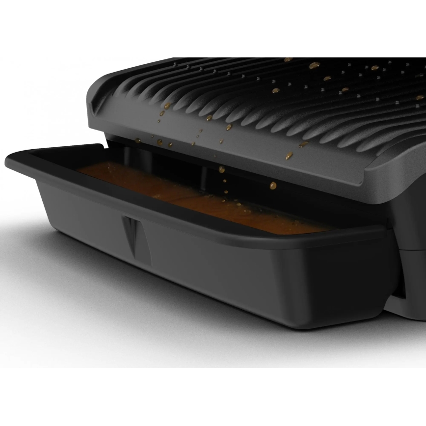 Tefal - Grill elektryczny OPTIGRILL ELITE 2000W/230V czarny