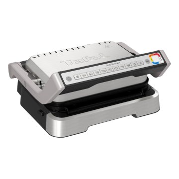 Tefal - Grill kontaktowy OPTIGRILL 2100W/230V matowy chrom