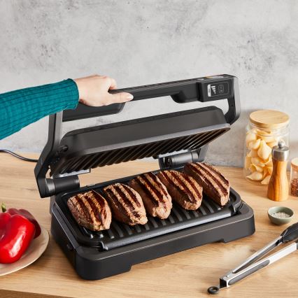 Tefal - Grill kontaktowy OPTIGRILL 2200W/230V czarny