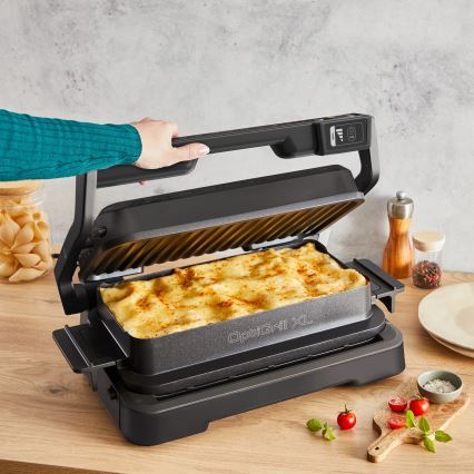 Tefal - Grill kontaktowy OPTIGRILL 2200W/230V czarny