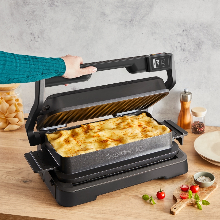 Tefal - Grill kontaktowy OPTIGRILL 2200W/230V czarny