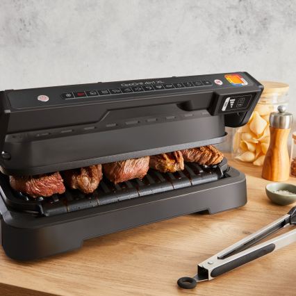 Tefal - Grill kontaktowy OPTIGRILL 2200W/230V czarny