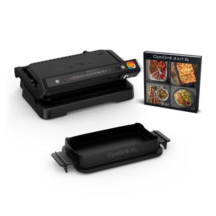 Tefal - Grill kontaktowy OPTIGRILL 2200W/230V czarny