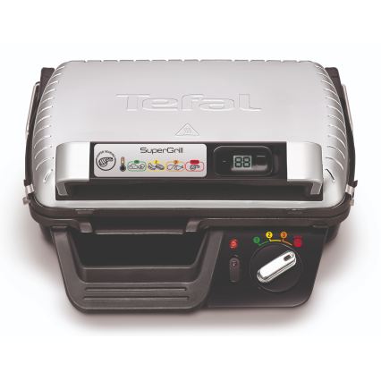 Tefal - Grill kontaktowy SUPERGRILL 2000W/230V