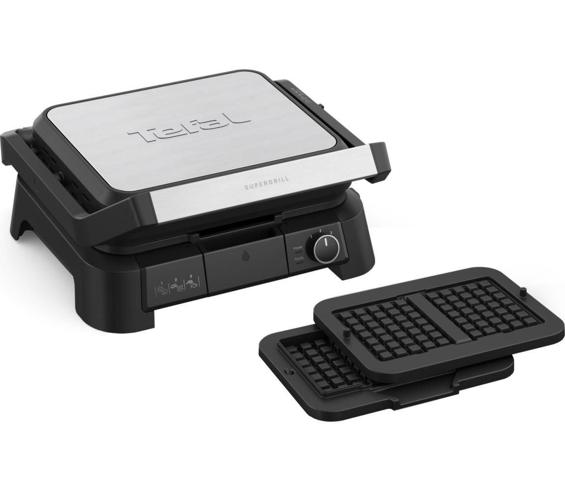Tefal - Grill kontaktowy SUPERGRILL 4 w 1 2000 W/230 V