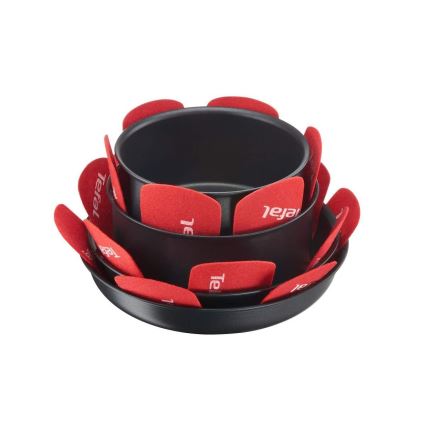 Tefal - Zestaw 4 sztuk separatorów naczyń INGENIO czerwony