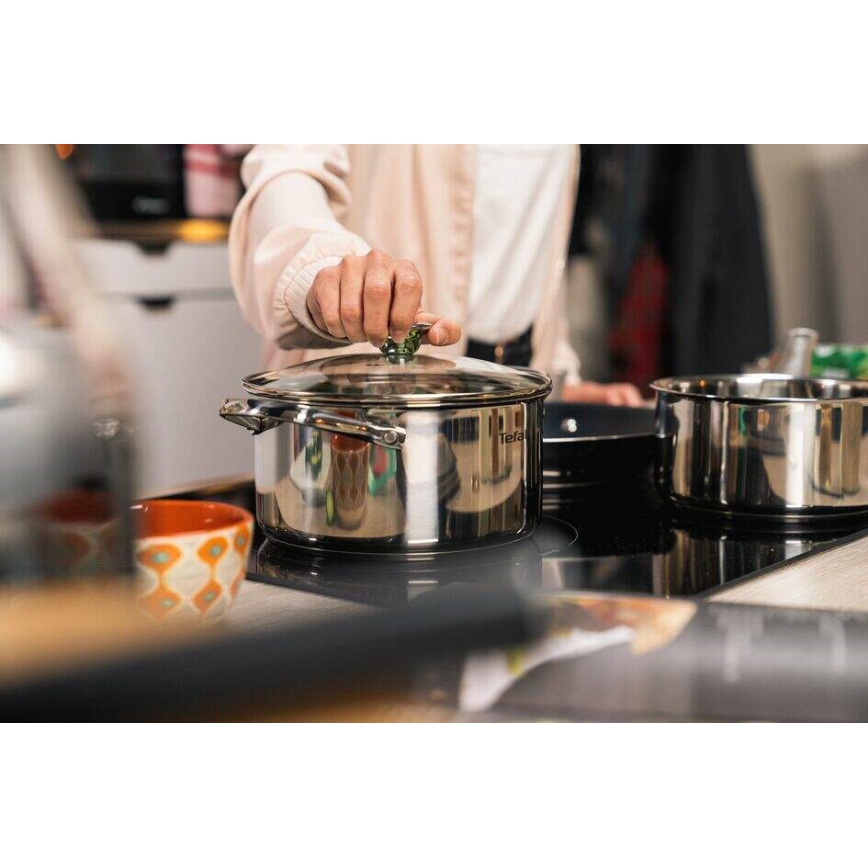 Tefal - Kaserola z pokrywką COOK EAT 18 cm