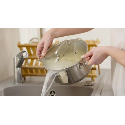 Tefal - Kaserola z pokrywką DUETTO 28 cm