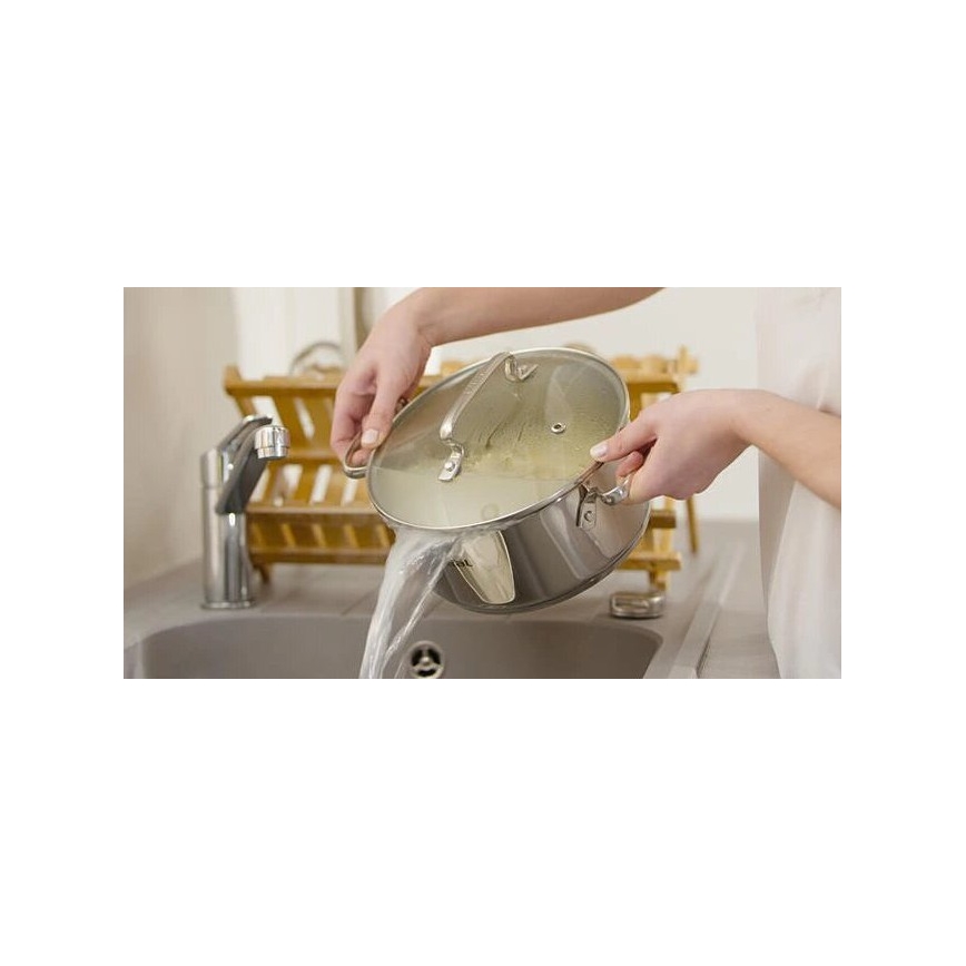 Tefal - Kaserola z pokrywką DUETTO 28 cm