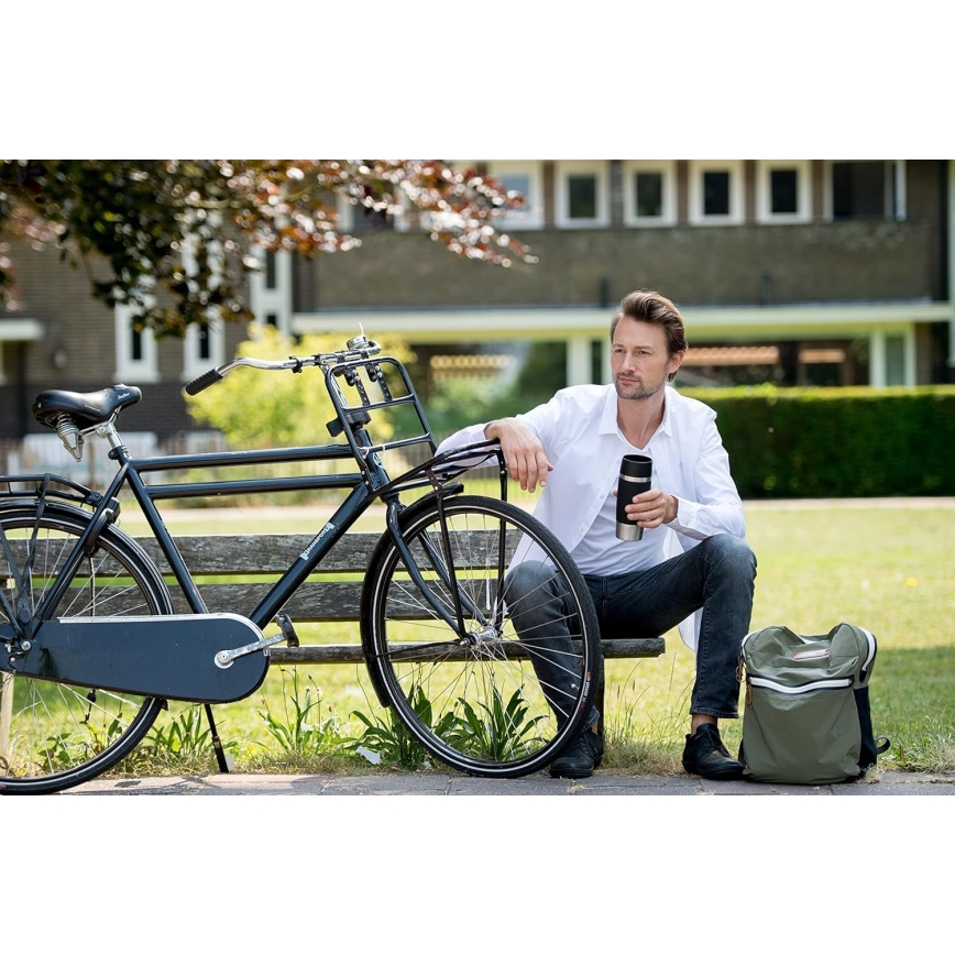 Tefal - Kubek podróżny 360 ml TRAVEL MUG stal nierdzewna/czarny