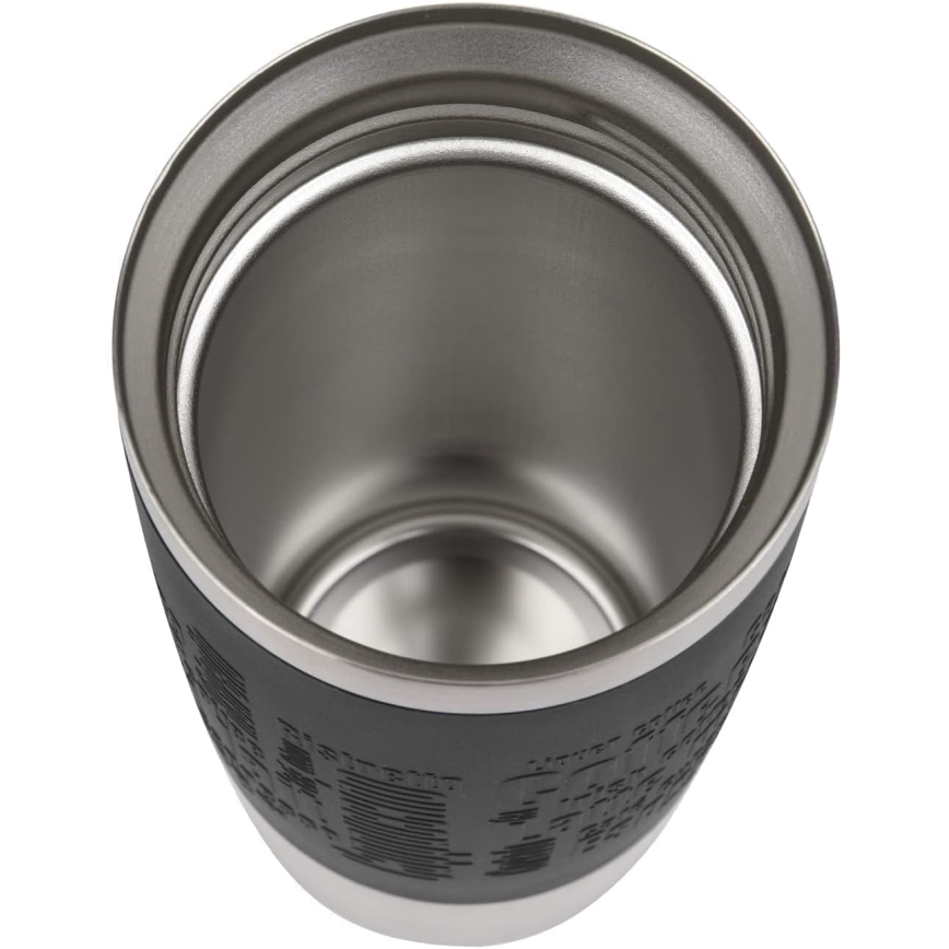 Tefal - Kubek podróżny 360 ml TRAVEL MUG stal nierdzewna/czarny