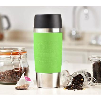 Tefal - Kubek podróżny 360 ml TRAVEL MUG stal nierdzewna/zielony